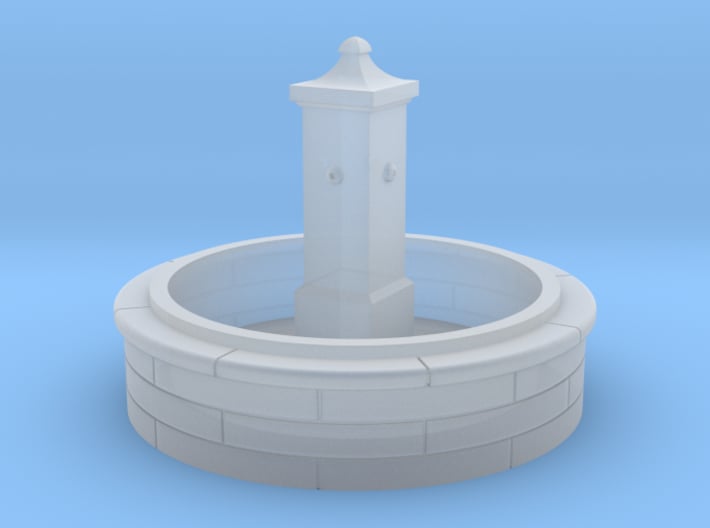 TJ-H01137 - Fontaine ronde 3d printed 