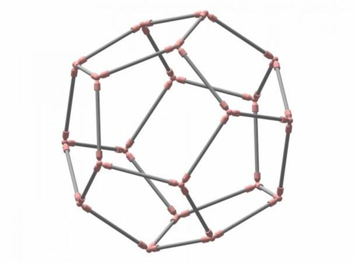 Dodecahedron 3d printed Description