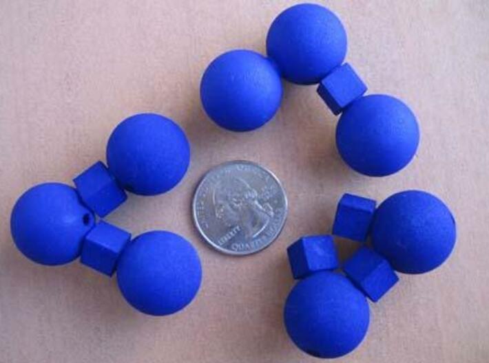 Kuball Puzzle 3d printed Puzzle pieces.