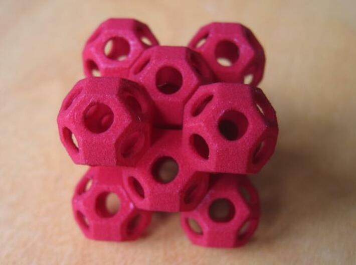 Nuclear Fusion Puzzle 3d printed Version 2 assembled.