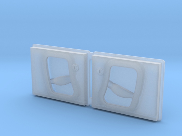 Land Rover Defender Slotted Style Door Handles 3d printed 
