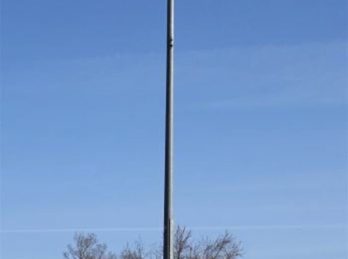 CSX PTC 60' Mast in HO 3d printed 
