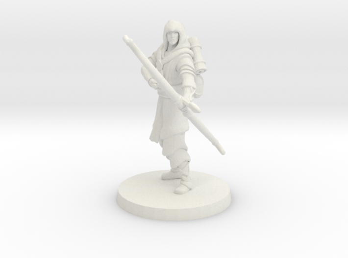 Elven Archer  (alone) 3d printed 
