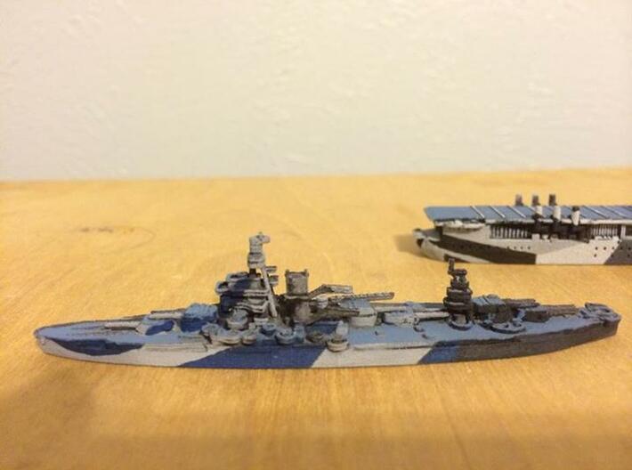 USS Arkansas 1/1800 3d printed Expertly painted by Nightfall