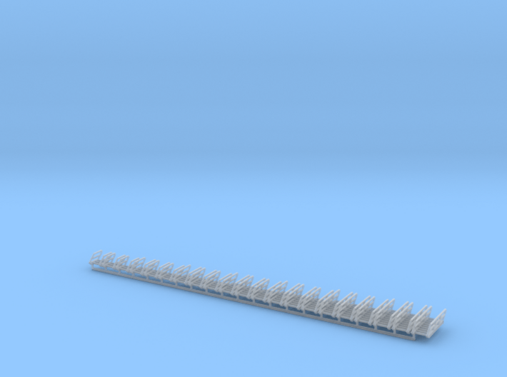 N Scale Stairs Assorted (21pc) 3d printed 