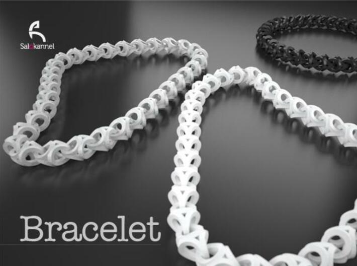 Bracelet - Crossover 3d printed Bracelets