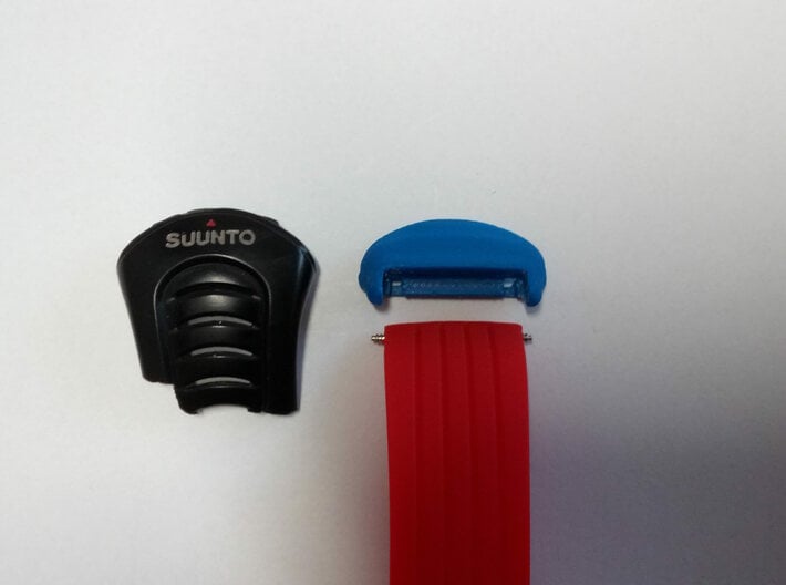 SUUNTO T6 X6HR X6 S6 Adapter offen 22mm 3d printed 