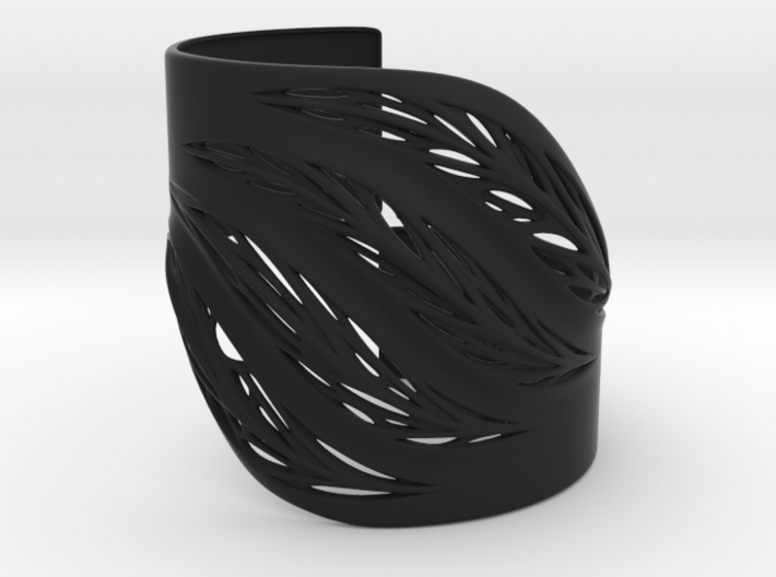 Leaf Structures Bracelet 3d printed 