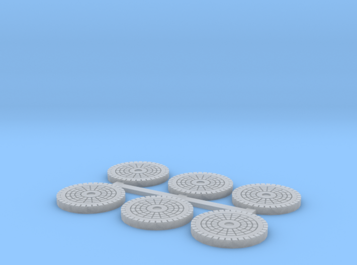 Water Manhole Covers 3d printed