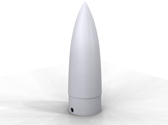 Classic estes-style nose cone BNC-50K replacement 3d printed