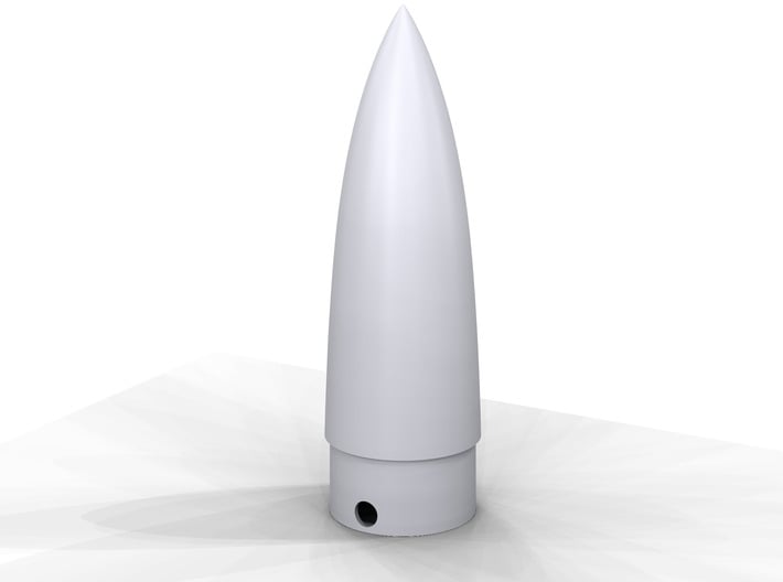 Classic estes-style nose cone BNC-30E replacement 3d printed 