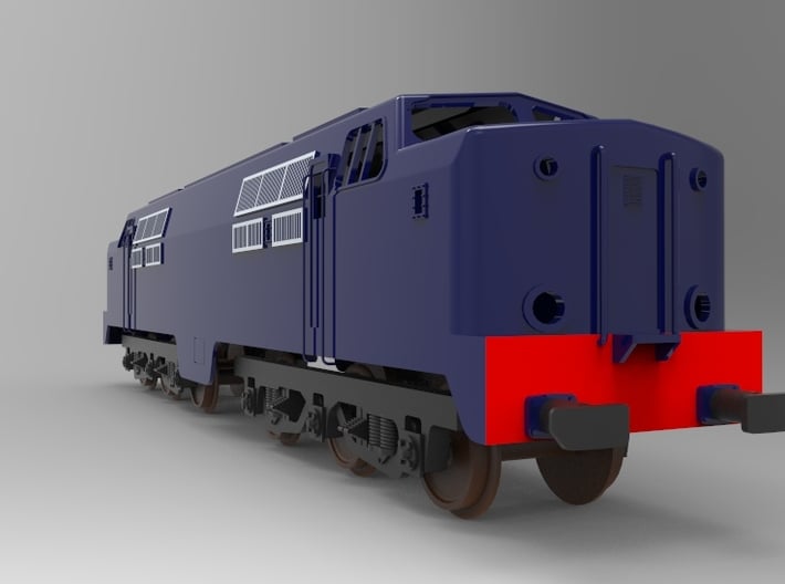 NS 1200 TT  (scale 1:120) 3d printed this render is not exact as the model