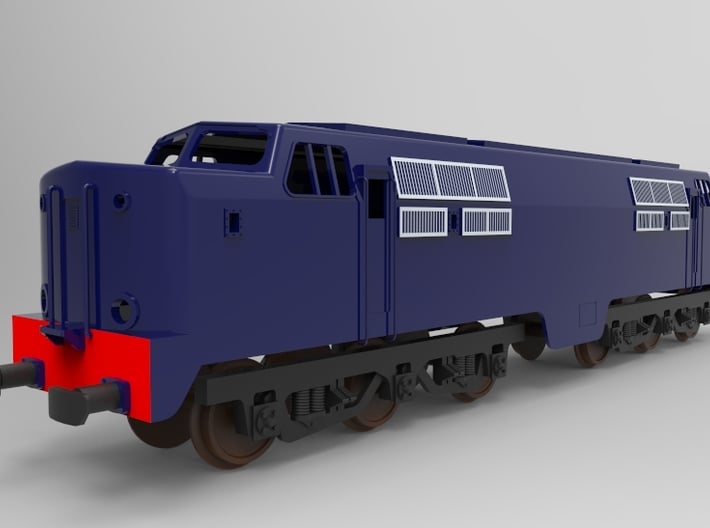 NS 1200 TT  (scale 1:120) 3d printed this render is not exact as the model