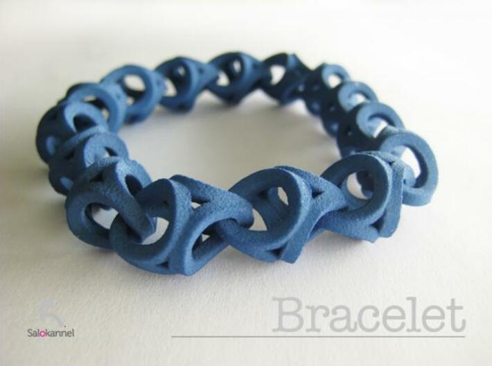 Crossover Thick - Bracelet size M 3d printed It's this with 1 piece more...