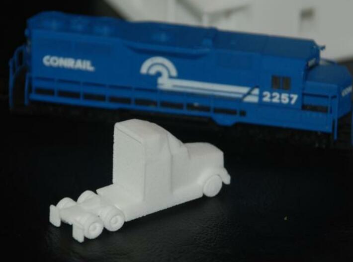 Tractor1 - Zscale 3d printed Early Print