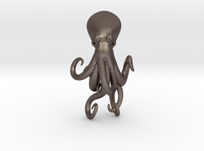 Octopus Pendant  3d printed 