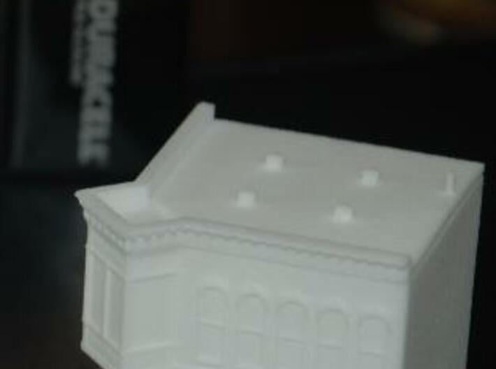 Old Tyme Store - Zscale 3d printed Printed in WSF