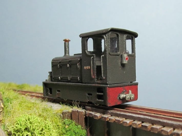 3d printed 009 freelance shorty diesel loco 1 to fit Kato 109 