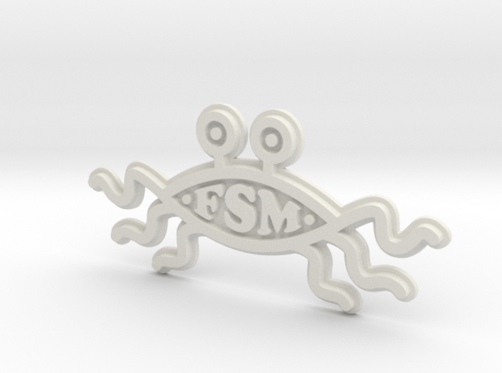 FSM - Logo - 100mm 3d printed