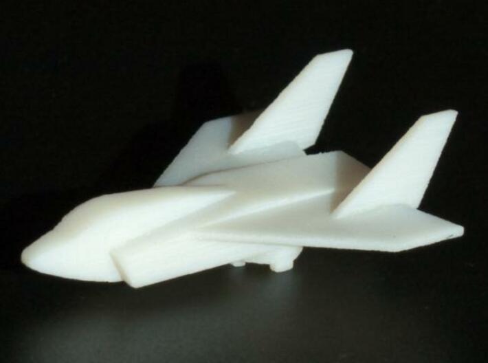 Jet 3d printed White detail