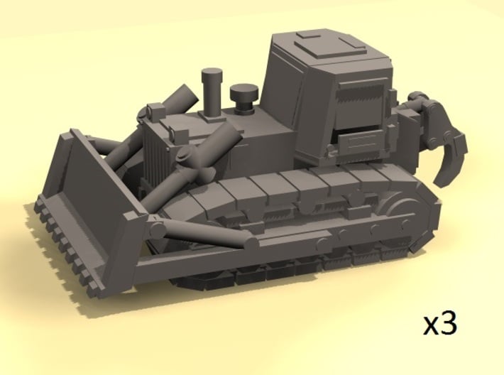 1/220 Bulldozer (3) 3d printed