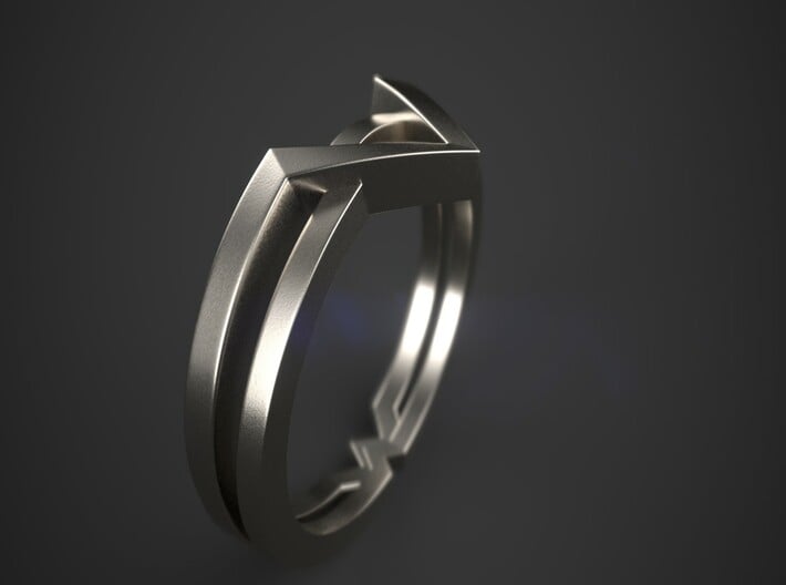 Wonder Woman Theme Ring Size from US 5 to US 11 3d printed Wonder Woman Theme Ring