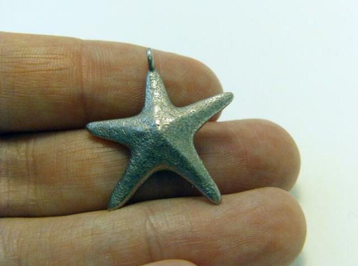 Starfish pendant 3d printed Photo