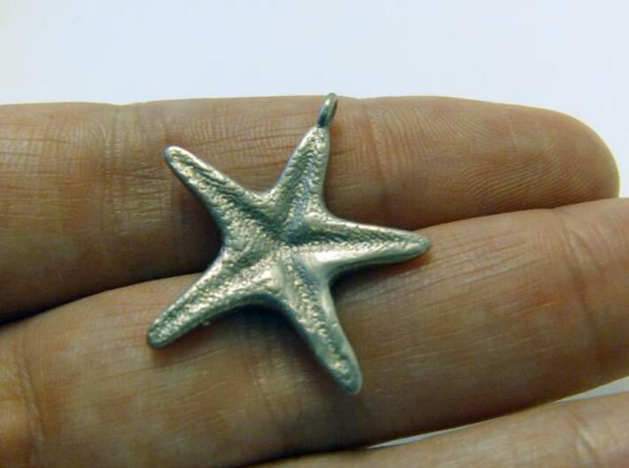 Starfish pendant 3d printed Photo