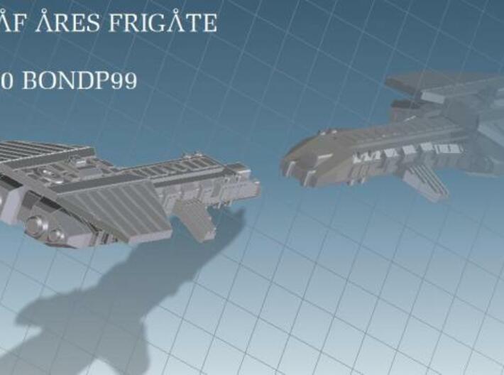 Ares Frigate 3d printed render view 2