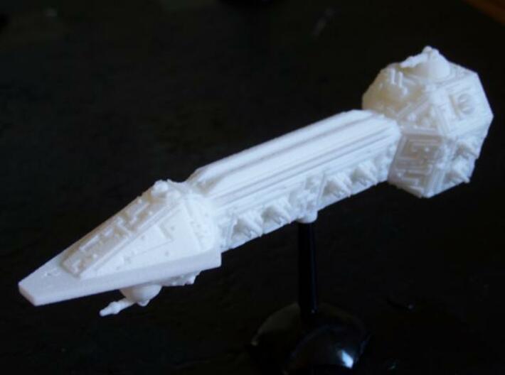 VA303 Star Maim Dreadnought 3d printed Model (on stand) in SWF