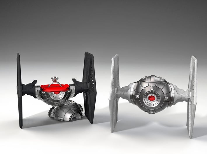 Star Fighter Ring Box Proposal/Engagement Ring Box 3d printed Wings and Ring Holder, sold separately. The ring is not included.