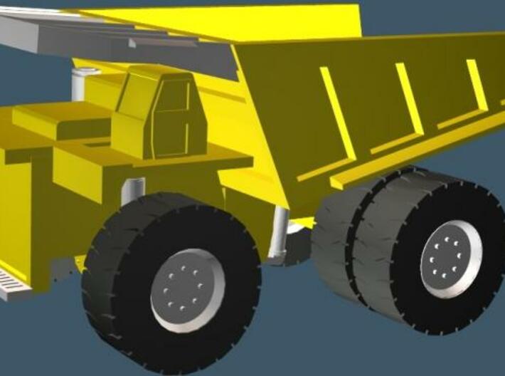 Caterpillar 797 Mining Dump Truck - Zscale 3d printed Color Render