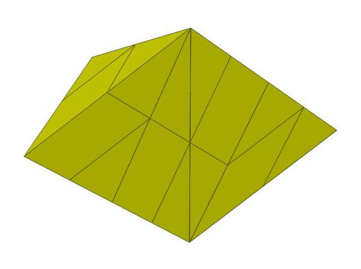 Hill's Tetrahedra Prism 3d printed Hill's Tetrahedra Prism