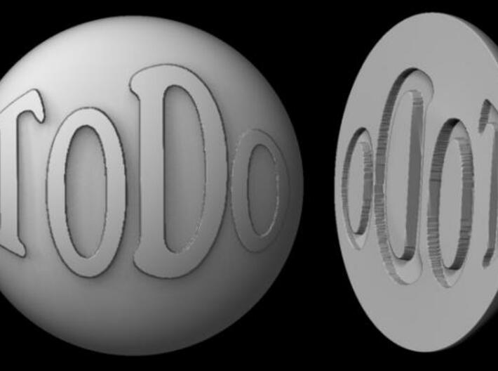 Paperweight - To Do 3d printed Rendered image