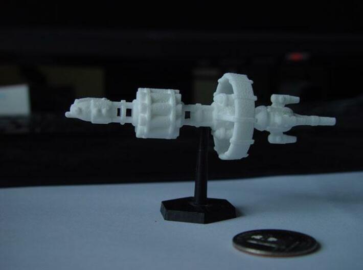 Belter Missile Cruiser 3d printed Model in WS&F