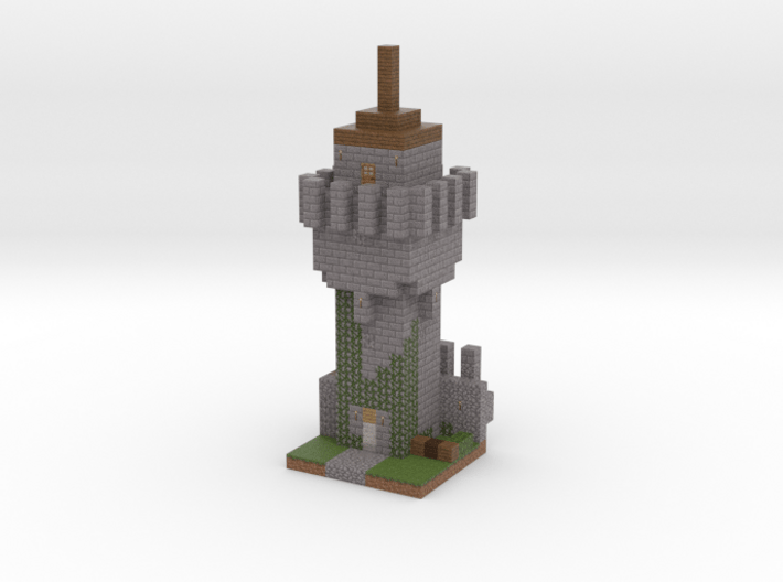 Minecraft Godes Tower 3d printed
