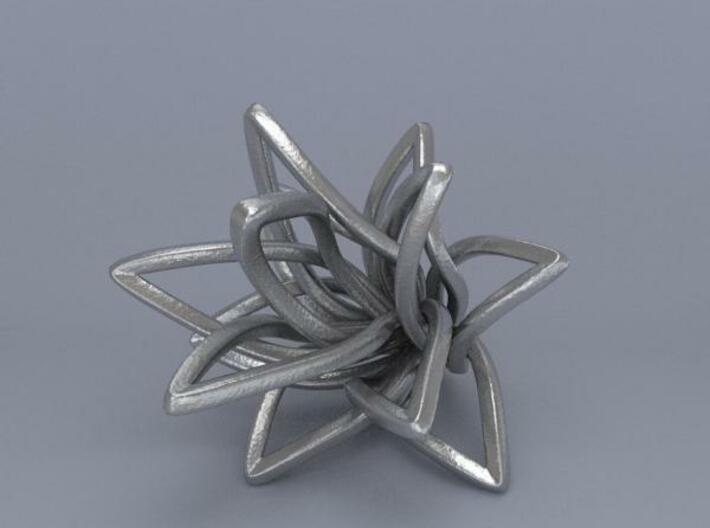 Spiral Flower 3d printed Render 5