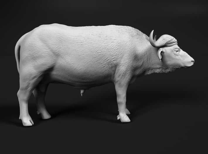 Cape Buffalo 1:45 Standing Male 1 3d printed 