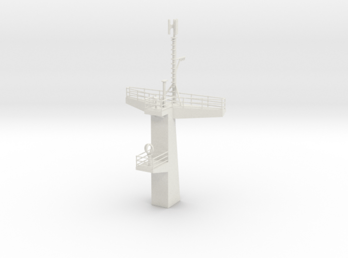 1/96 scale Juniper Main Mast 3d printed