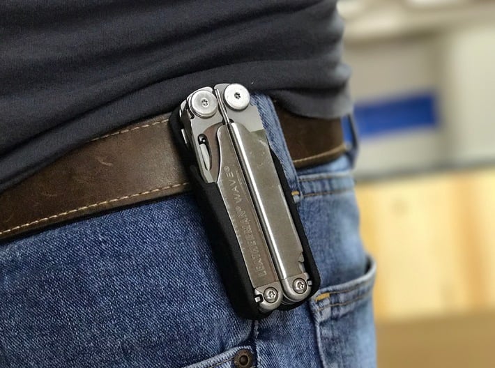 buffet Afname Beoordeling Holster for the Leatherman Wave, Closed Loop (TVECB4449) by ZapWizard