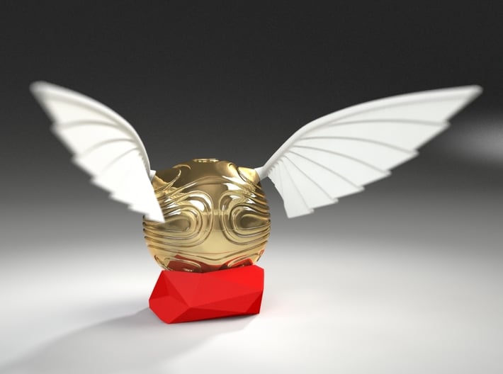 WINGS (CORAL MODEL) - To "Coral Snitch" Ring Box 3d printed Complete your Ring Box with the other parts on sale in the Shop!