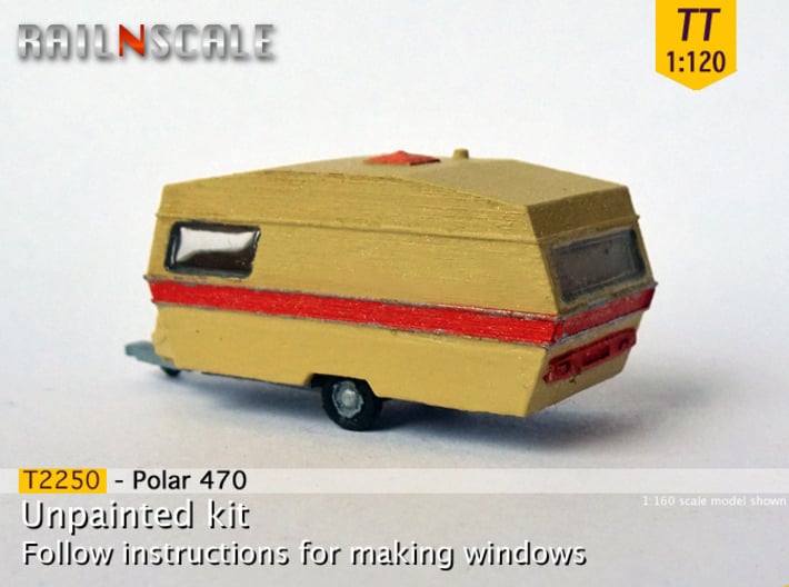 Polar 470 (TT 1:120) 3d printed 