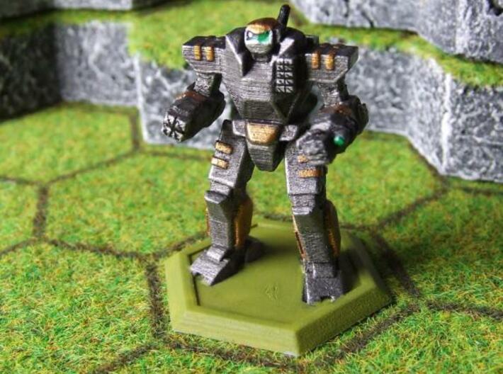 Mecha- Odyssey- Achilles (1/285th) 3d printed Painted
