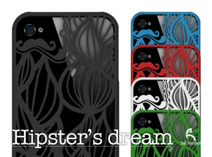 Hipster's Dream - case for iPhone 4/4s 3d printed Hipster's dream
