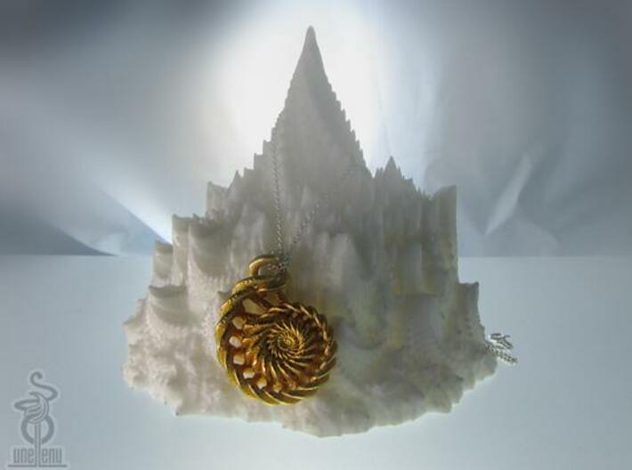 Twistlink from the Ammonite Range by unellenu 3d printed 