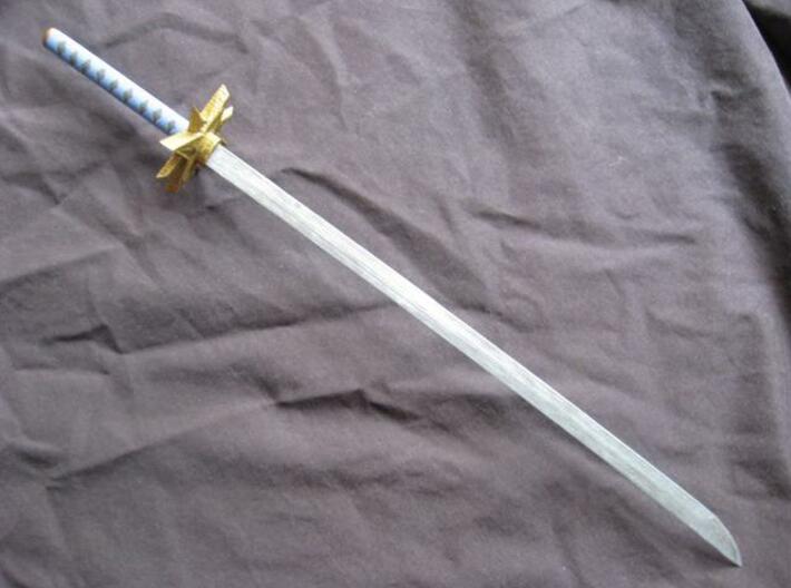 Katana5 3d printed A painted example of this sword.