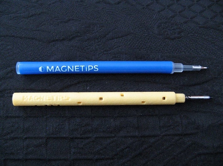 Adapter: Magnetips To D1 Mini 3d printed (Magnetips and Mini D1 refills not included)