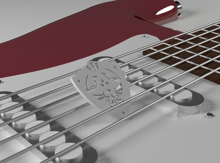 Zelda Hylian Shield Guitar Pick 3d printed 