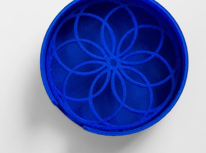 Flower Soap Dish 3d printed 