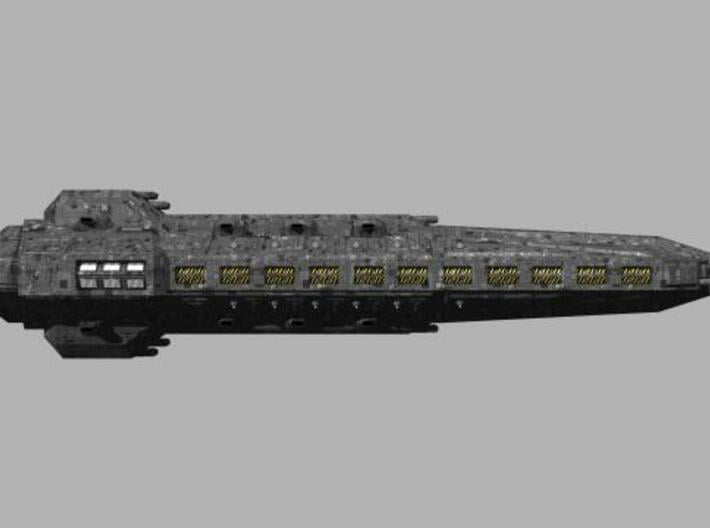 Londarian Falchion class Strike Carrier 3d printed Description